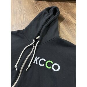 Chive Hoodie Mens XL Black KCCO Hooded Full Zip Long Sleeve Sweatshirt